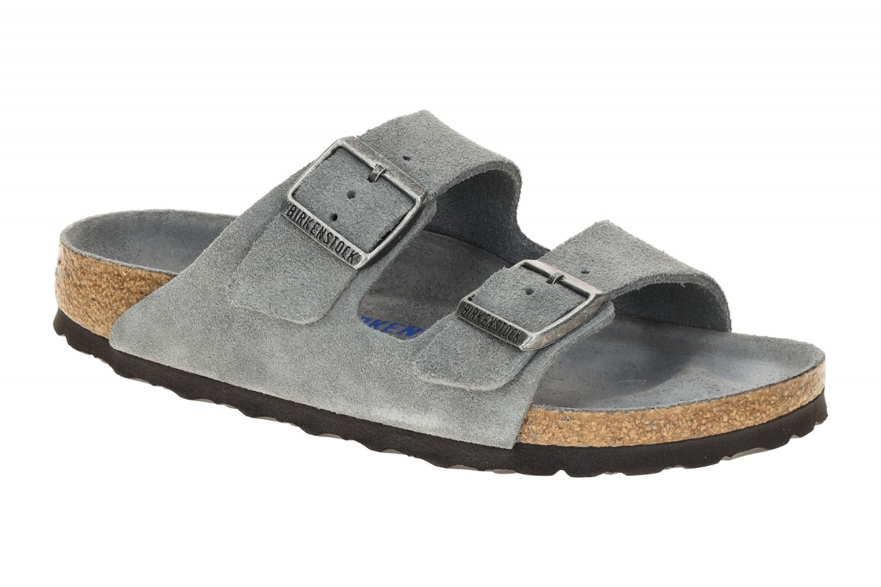 Birkenstock ARIZONA BS 1030912 grau - bequeme Pantolette f?r Damen 1 Birkenstock ARIZONA BS 1030912 grau - bequeme Pantolette f?r Damen