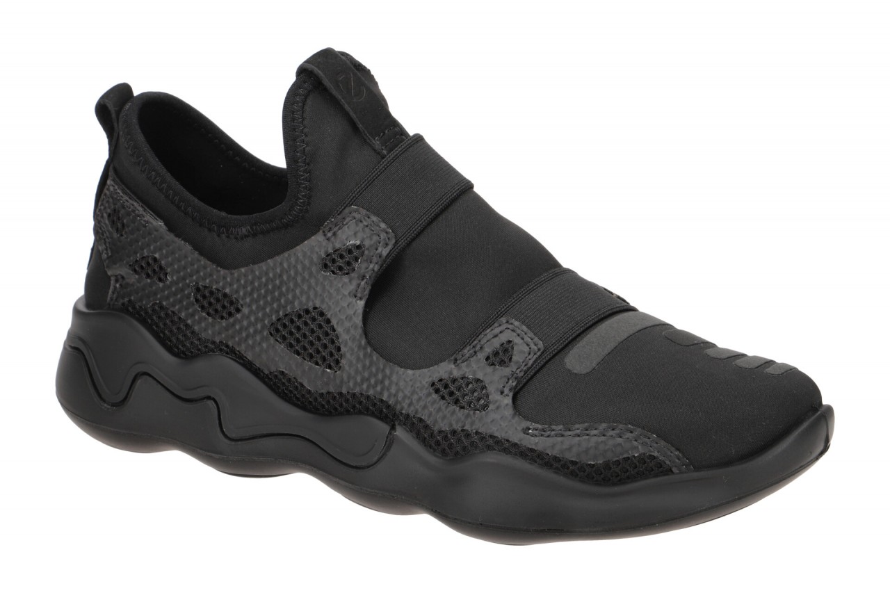 Ecco ELO 81090300001 schwarz - sportliche Slipper f?r Damen 1 Ecco ELO 81090300001 schwarz - sportliche Slipper f?r Damen