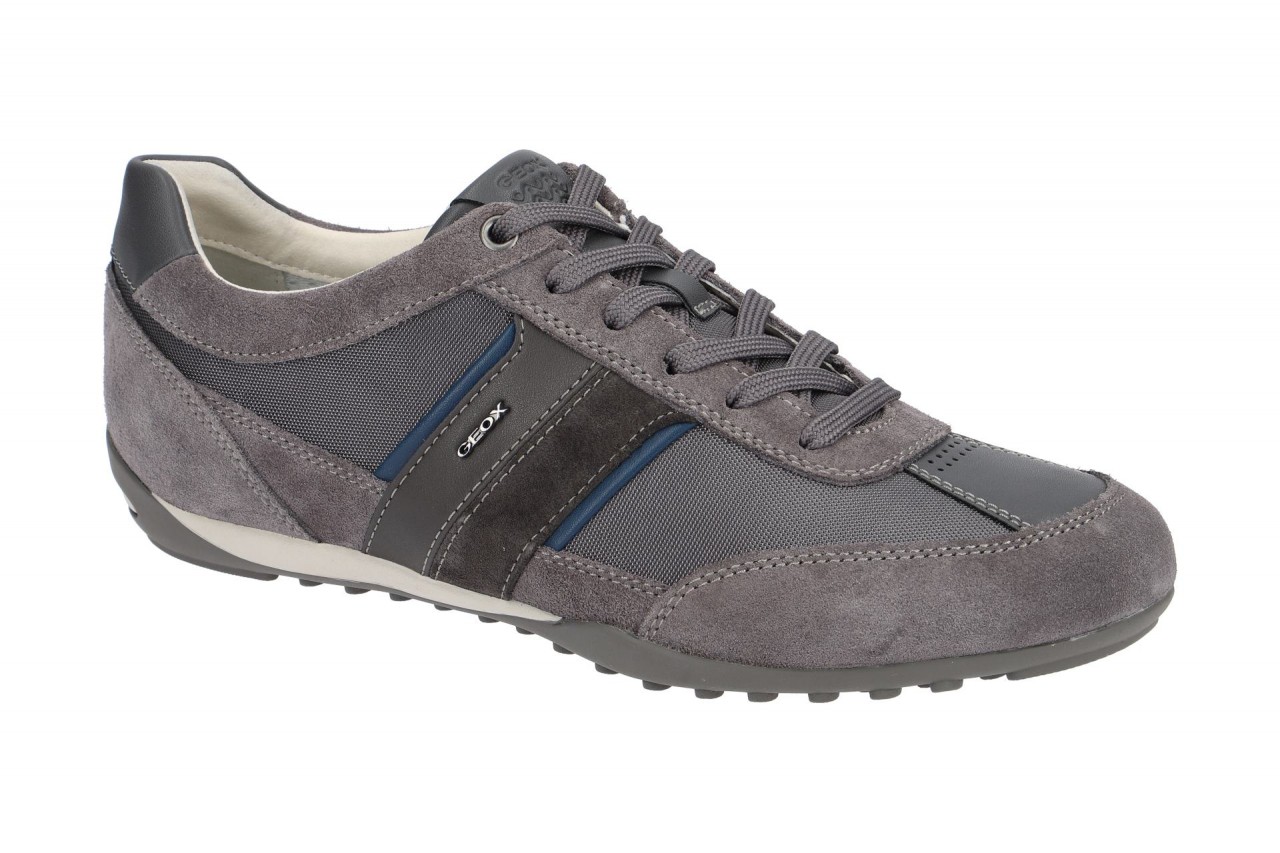 Geox WELLS U52T5C 02211C9002 dunkel-grau - sportliche Halbschuhe f?r Herren 1 Geox WELLS U52T5C 02211C9002 dunkel-grau - sportliche Halbschuhe f?r Herren