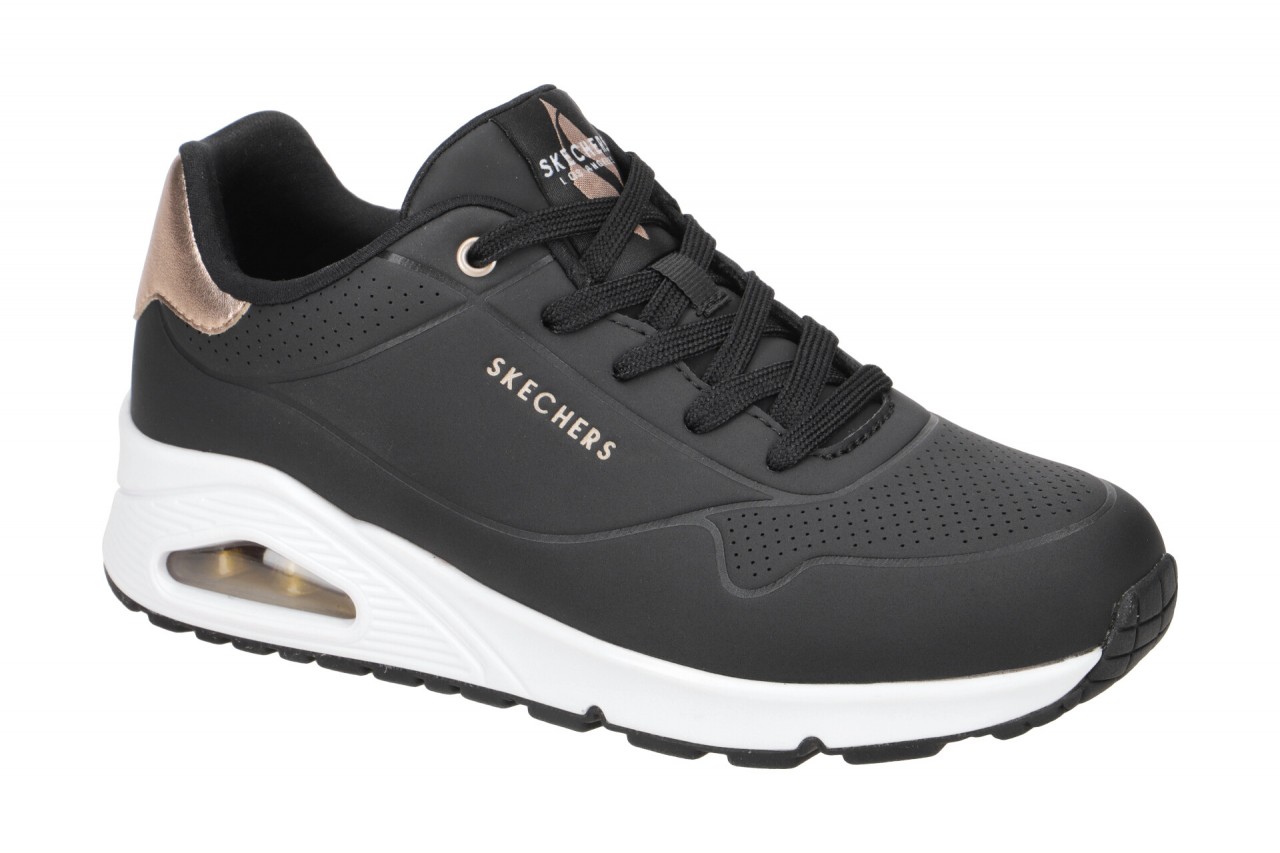 Skechers UNO 177094 BLK schwarz - sportliche Halbschuhe f?r Damen 1 Skechers UNO 177094 BLK schwarz - sportliche Halbschuhe f?r Damen