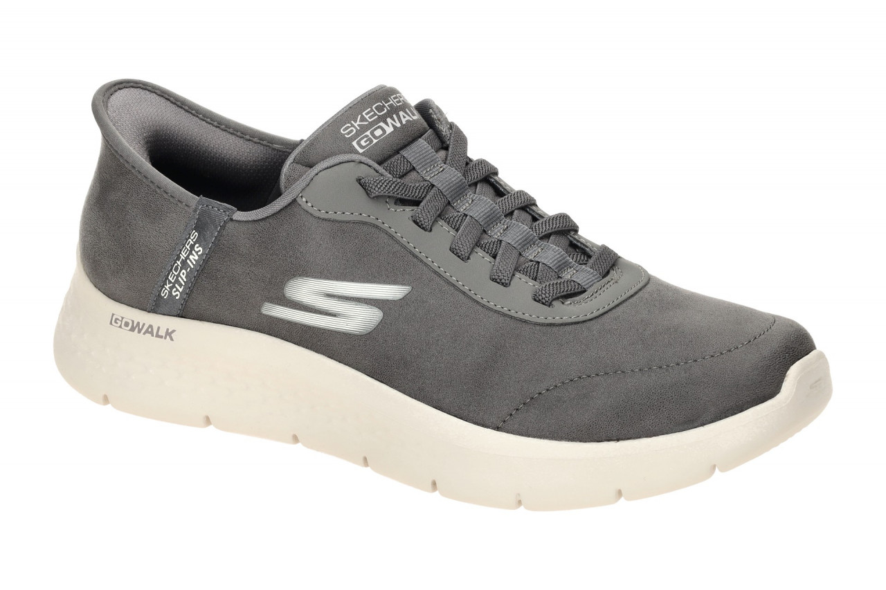 Skechers GO WALK FLEX 216326/GRY grau - sportliche Slipper f?r Herren 1 Skechers GO WALK FLEX 216326/GRY grau - sportliche Slipper f?r Herren
