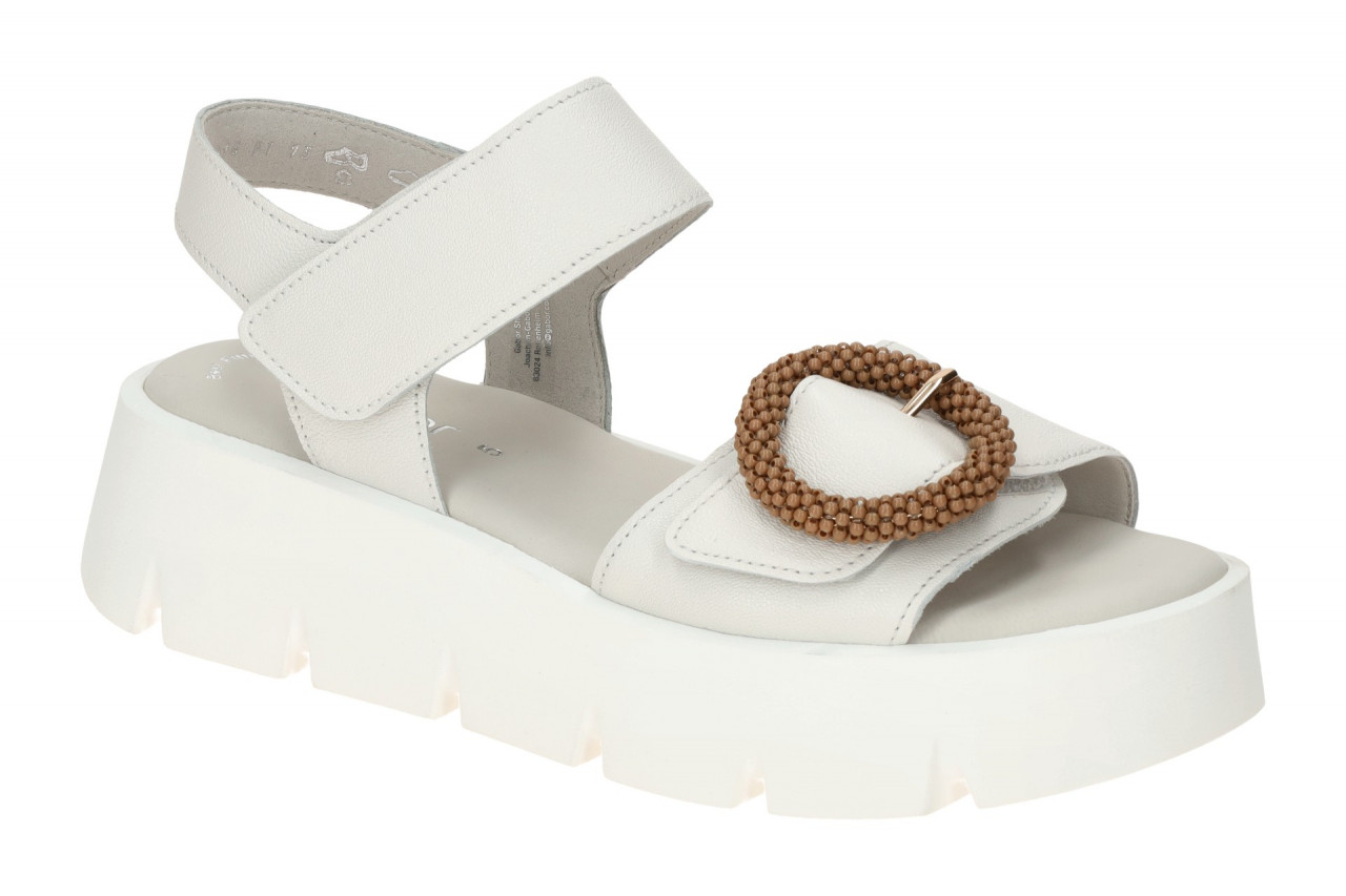 Gabor 64.754.20 wei? - Riemchen Sandale f?r Damen 1 Gabor 64.754.20 wei? - Riemchen Sandale f?r Damen