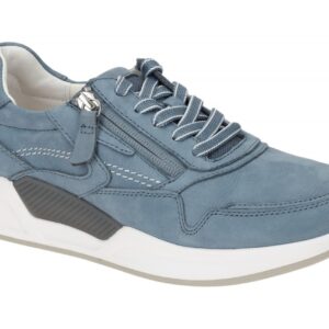 Gabor ROLLINGSOFT 46.957.26 hell-blau - sportliche Halbschuhe f?r Damen