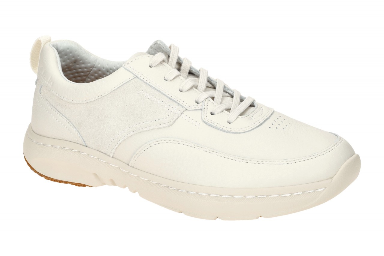 Clarks PRO LACE 26176862 7 offwhite - bequeme Halbschuhe f?r Herren 1 Clarks PRO LACE 26176862 7 offwhite - bequeme Halbschuhe f?r Herren