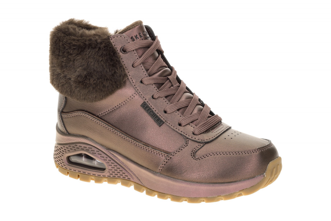 Skechers UNO 167821 BRN braun - sportliche Stiefelette f?r Damen 1 Skechers UNO 167821 BRN braun - sportliche Stiefelette f?r Damen