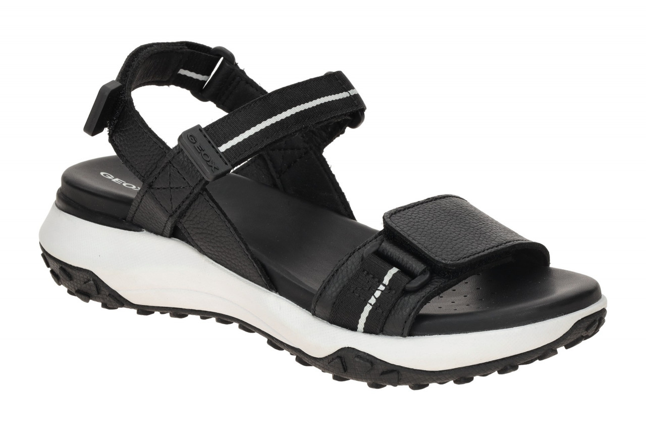 Geox SORAPIS + GRIP D35TBB04611C9999 schwarz - Sandalette f?r Damen 1 Geox SORAPIS + GRIP D35TBB04611C9999 schwarz - Sandalette f?r Damen