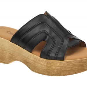 Gabor 64.521.27 schwarz - bequeme Pantolette f?r Damen