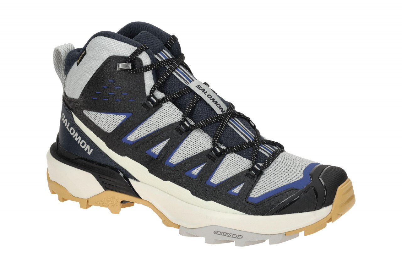 Salomon X ULTRA 360 EDGE MID GTX 476985 hell-grau - Sportschuhe f?r Herren 1 Salomon X ULTRA 360 EDGE MID GTX 476985 hell-grau - Sportschuhe f?r Herren
