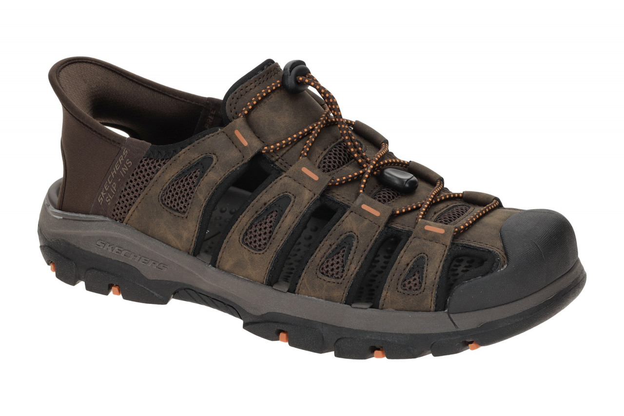 Skechers TRESMEN 205187 CHOC dunkel-braun - Trekkingsandale f?r Herren 1 Skechers TRESMEN 205187 CHOC dunkel-braun - Trekkingsandale f?r Herren