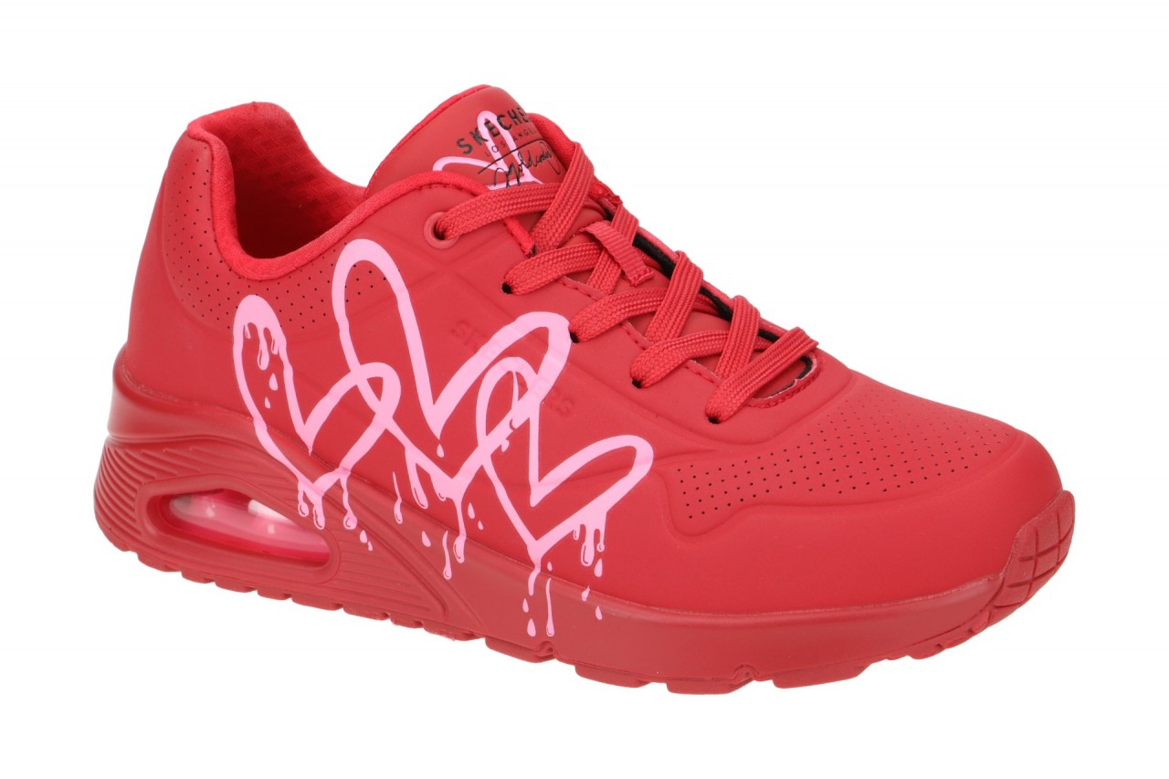 Skechers UNO 177980 RDPK rot - sportliche Halbschuhe f?r Damen 1 Skechers UNO 177980 RDPK rot - sportliche Halbschuhe f?r Damen