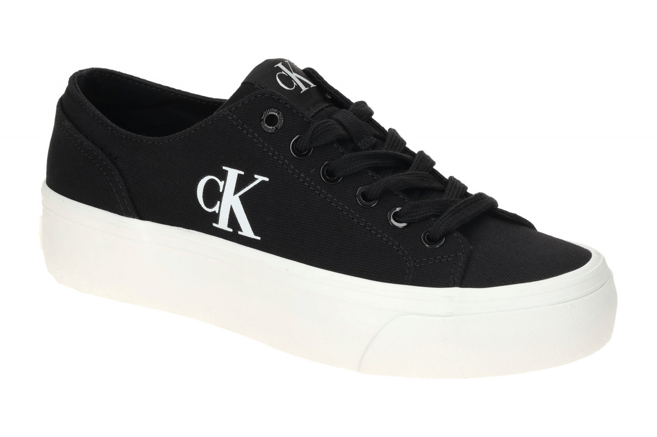 Calvin Klein VULC FLATFORM LOW YW01763 0GM schwarz - sportliche Halbschuhe f?... 1 Calvin Klein VULC FLATFORM LOW YW01763 0GM schwarz - sportliche Halbschuhe f?...
