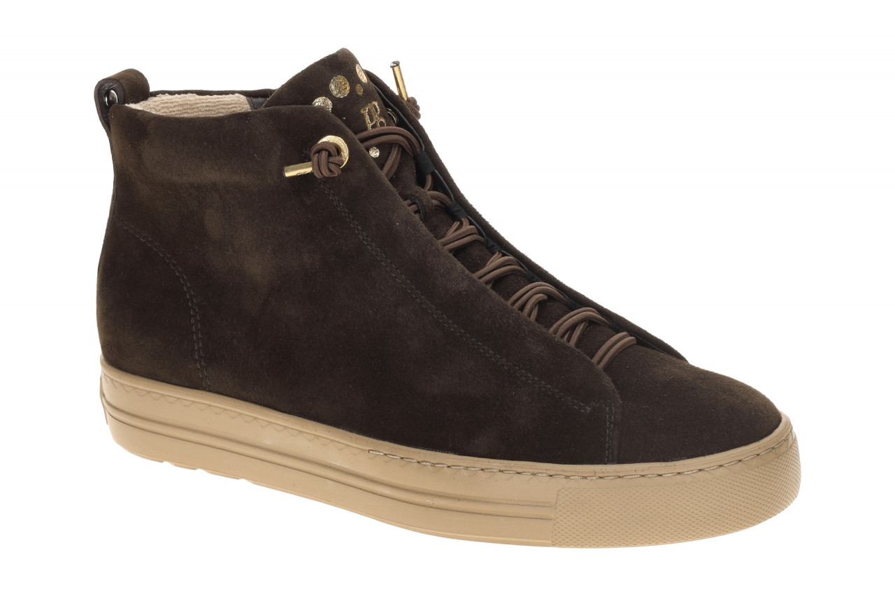 Paul Green 5283-120 dunkel-braun - Mid Cut Sneakers f?r Damen 1 Paul Green 5283-120 dunkel-braun - Mid Cut Sneakers f?r Damen