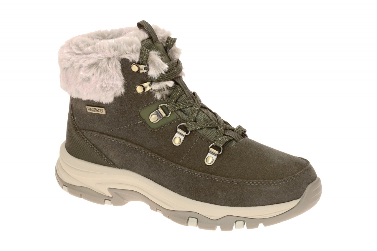 Skechers TREGO 167882 OLV olive - Stiefeletten f?r Damen 1 Skechers TREGO 167882 OLV olive - Stiefeletten f?r Damen