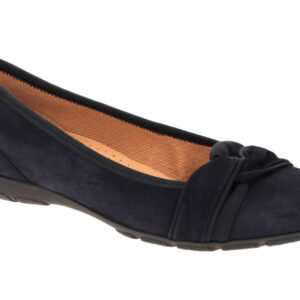 Gabor 04.165.16 dunkel-blau - Ballerina - Halbschuhe - Slipper f?r Damen