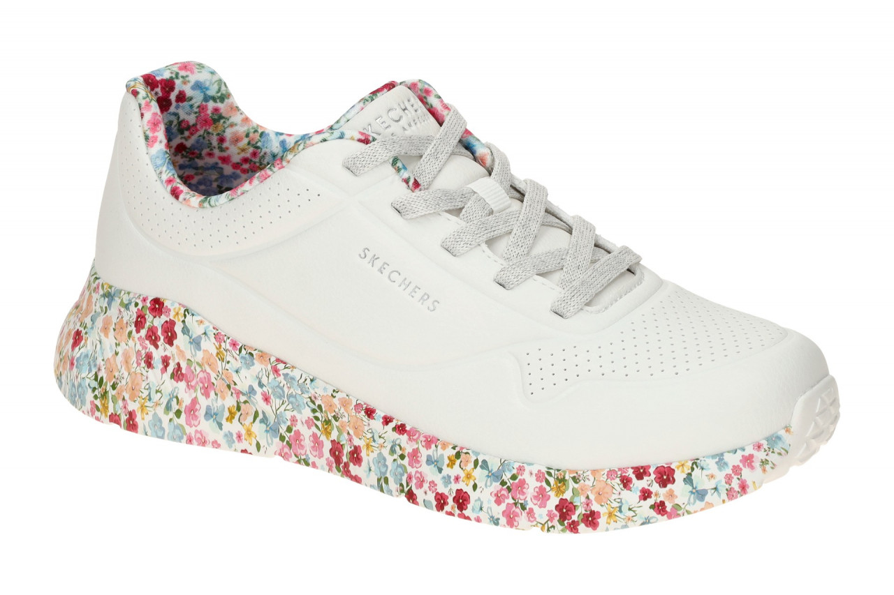 Skechers UNO LITE 177293 WMLT wei? - sportliche Halbschuhe f?r Damen 1 Skechers UNO LITE 177293 WMLT wei? - sportliche Halbschuhe f?r Damen