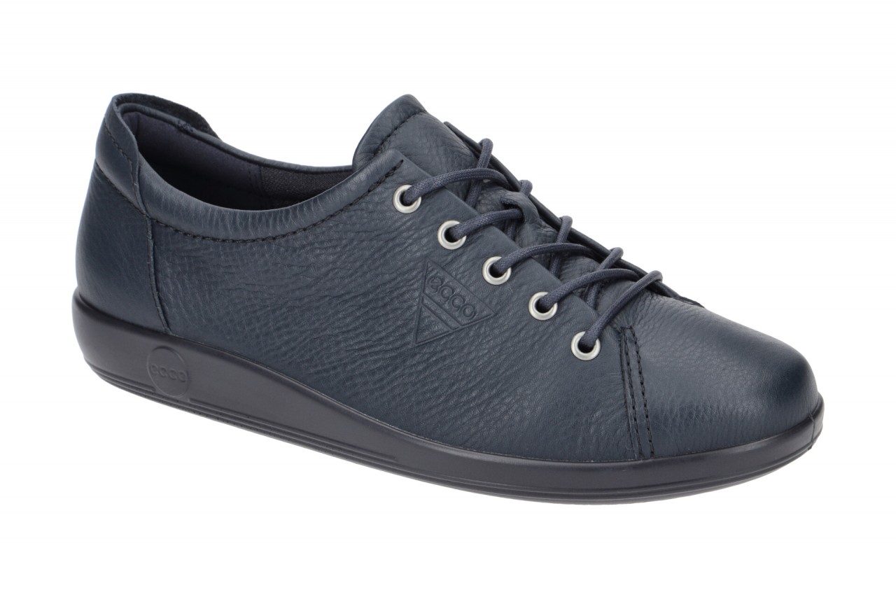 Ecco SOFT 2.0 20650311038 dunkel-blau - bequeme Halbschuhe f?r Damen 1 Ecco SOFT 2.0 20650311038 dunkel-blau - bequeme Halbschuhe f?r Damen