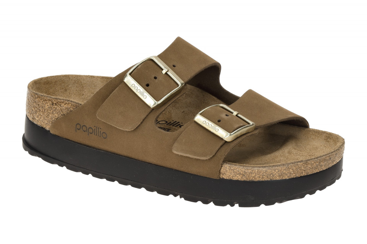 Birkenstock ARIZONA PAP FLEX PLATFORM 1028366 braun - Pantolette f?r Damen 1 Birkenstock ARIZONA PAP FLEX PLATFORM 1028366 braun - Pantolette f?r Damen