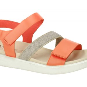 Ecco FLOWT 27371302259 orange - Riemchen Sandale f?r Damen