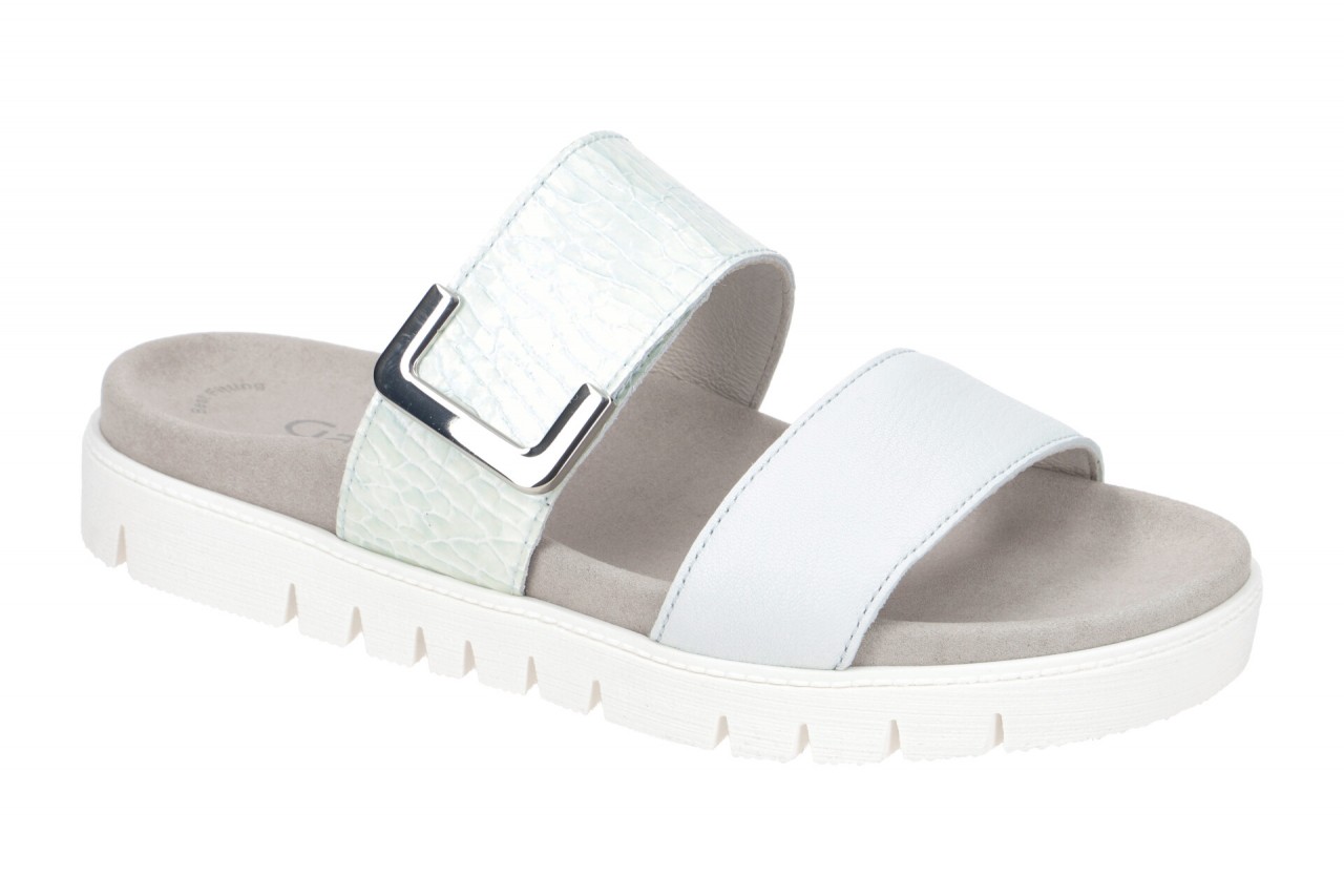 Gabor 83.740.90 hell-gr?n - elegante Pantolette f?r Damen 1 Gabor 83.740.90 hell-gr?n - elegante Pantolette f?r Damen