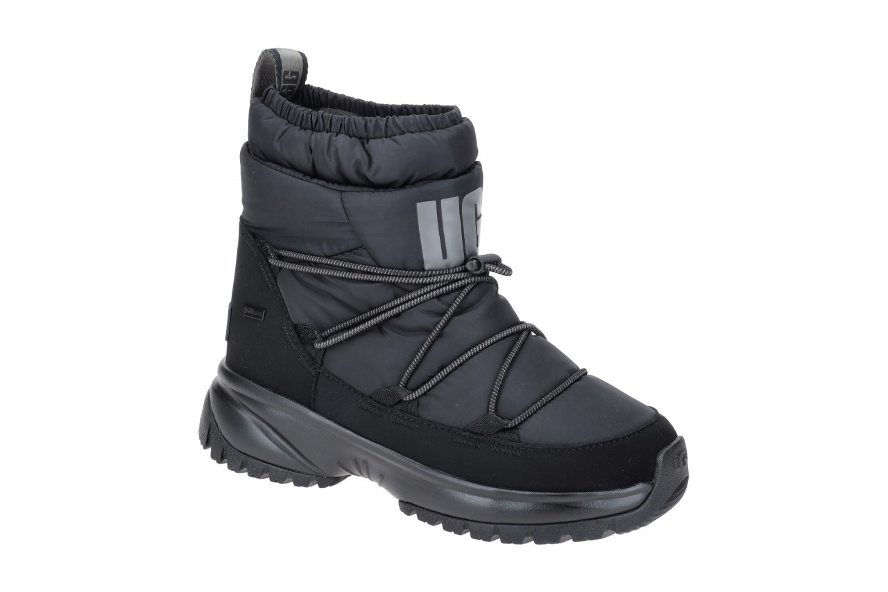 UGG YOSE PUFFER MID 1131978 BLK schwarz - sportliche Stiefelette f?r Damen 1 UGG YOSE PUFFER MID 1131978 BLK schwarz - sportliche Stiefelette f?r Damen