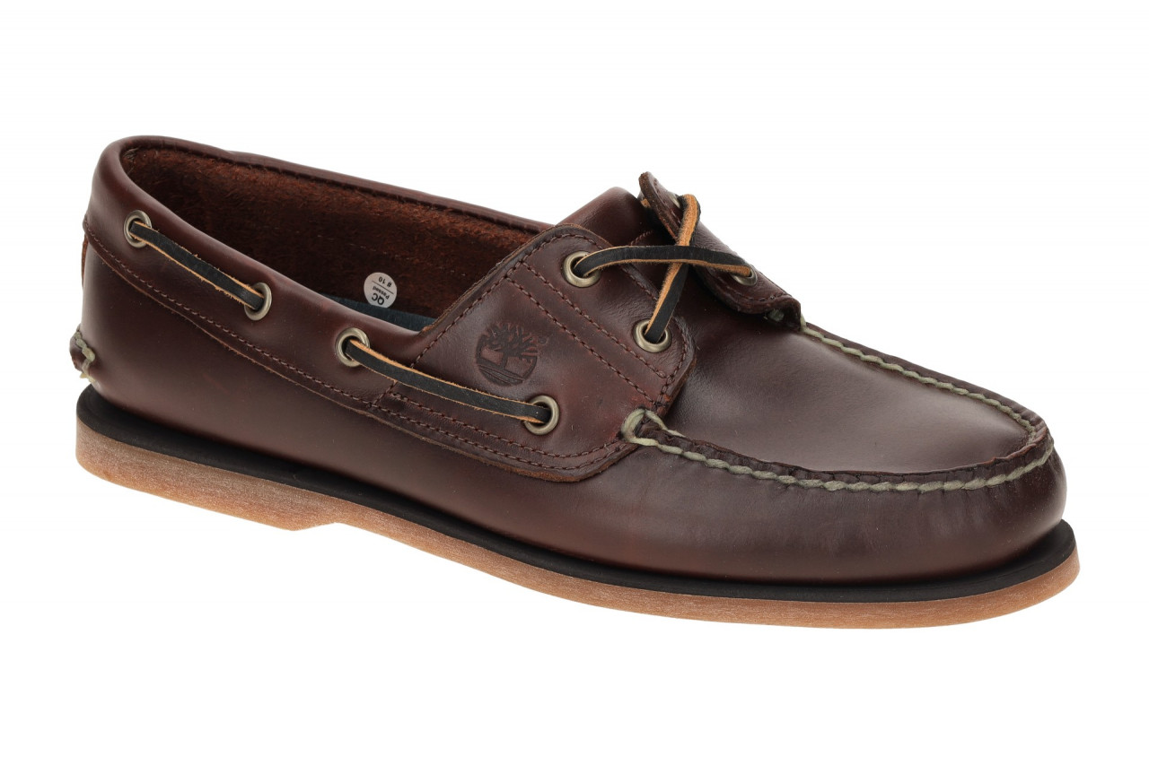 Timberland CLASSIC BOAT 025077 214 dunkel-braun - bequeme Halbschuhe f?r Herren 1 Timberland CLASSIC BOAT 025077 214 dunkel-braun - bequeme Halbschuhe f?r Herren