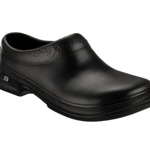 Skechers Womens Work OSWALD CLARA Clogs und Pantoletten Damen Schuhe Schwarz