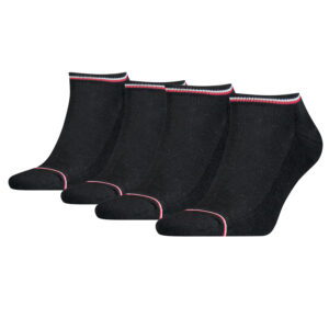 4 Paar TOMMY HILFIGER Herren ICONIC SNEAKER Gr. 39 - 49 Sneaker Socken