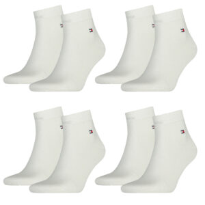 8 Paar TOMMY HILFIGER Quarter Socken Gr. 39 - 46 Herren Business Sneaker Socken