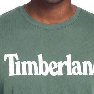 Timberland TFO SS Linear Tee Herren T-Shirt Shirt TB0A2BRN Grün