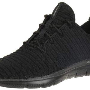 Skechers Sport Womens FLEX APPEAL 2.0 ESTATES Sneakers Damen Schuhe Schwarz