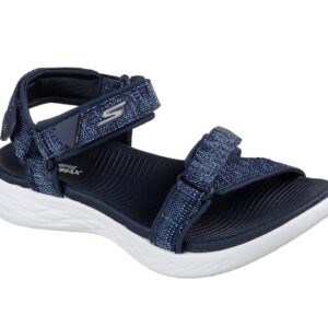 Skechers O-T-G Womens Sandals ON-THE-GO 600 RADIANT Sandalen Damen Schuhe Blau