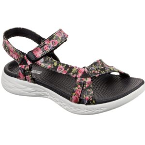 Skechers O-T-G Womens Sandals ON-THE-GO 600 FLEUR Sandalen Women Schwarz