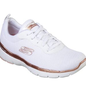Skechers Sport Womens FLEX APPEAL 3.0 FIRST INSIGHT Sneakers Damen Schuhe Weiß