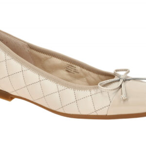 Gabor 62.612.59 beige - Ballerina - Halbschuhe - Slipper f?r Damen