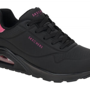 Skechers UNO 177092 BKHP schwarz - sportliche Halbschuhe f?r Damen