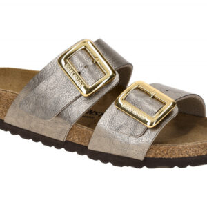 Birkenstock SYDNEY CUSHION BUCKLE 1029372 taupe - Pantolette f?r Damen