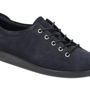 Ecco SOFT 2.0 20650312303 dunkel-blau - bequeme Halbschuhe f?r Damen
