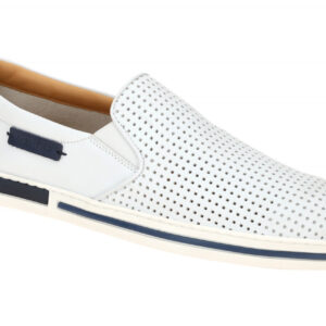 Galizio Toressi 440810A 19927 wei? - sportliche Slipper f?r Herren