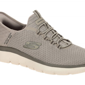 Skechers SUMMITS 232457 TPE taupe - Slipper f?r Herren