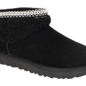 UGG CLASSIC ULTRA MINI MAXI CURLY 1158263 BLK schwarz - Winterstiefel f?r Damen