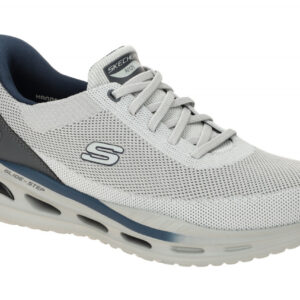 Skechers ARCH FIT ORVAN 210994 LTGY grau - bequeme Slipper f?r Herren