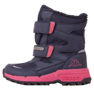 Kappa Unisex Kinder Stiefel Winterschuh gefüttert Blau 260903K