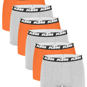 KTM by FREEGUN Boxershorts für Herren Unterwäsche Pant Men´s Boxer 6 er Pack