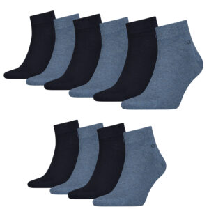 Calvin Klein Quarter Sneaker Socken Herren Kurzsocke 10 Paar