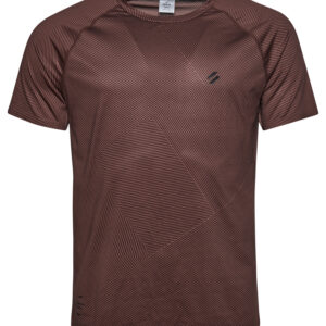 Superdry Herren Train Premium SS Tee T-Shirt MS311306A braun