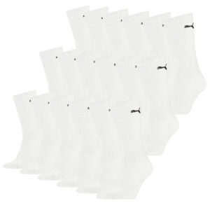 18 Paar Puma Socken Cush Crew Sportsocken Tennis Socken Unisex