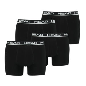 Head Herren Basic Boxer Pant Shorts Unterwäsche Unterhose 4 er Pack