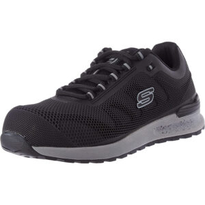 Skechers Sicherheitsschuh Work BULKLIN BRAGO Arbeitsschuh 200053EC schwarz