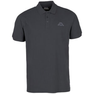 Kappa Unisex Polo Shirt Damen Herren 303173 grau