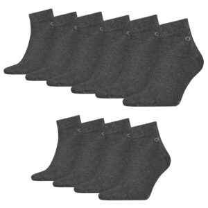 Calvin Klein Quarter Sneaker Socken Herren Kurzsocke 10 Paar